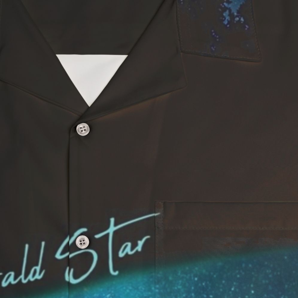 Lord Huron Hawaiian Shirt with Vide Noir Galaxy Design - Detail