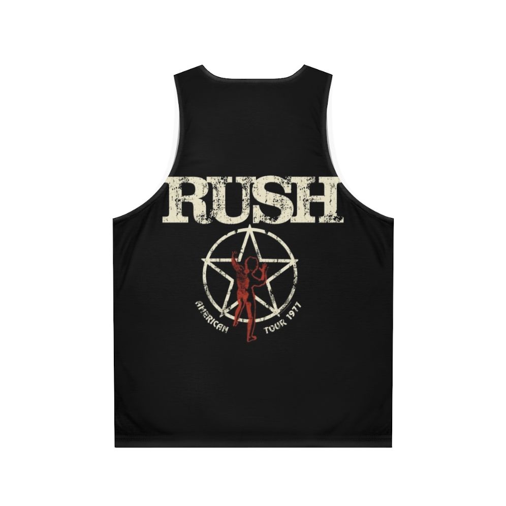 Retro Rush Band 1977 Rock Music Tank Top - Back