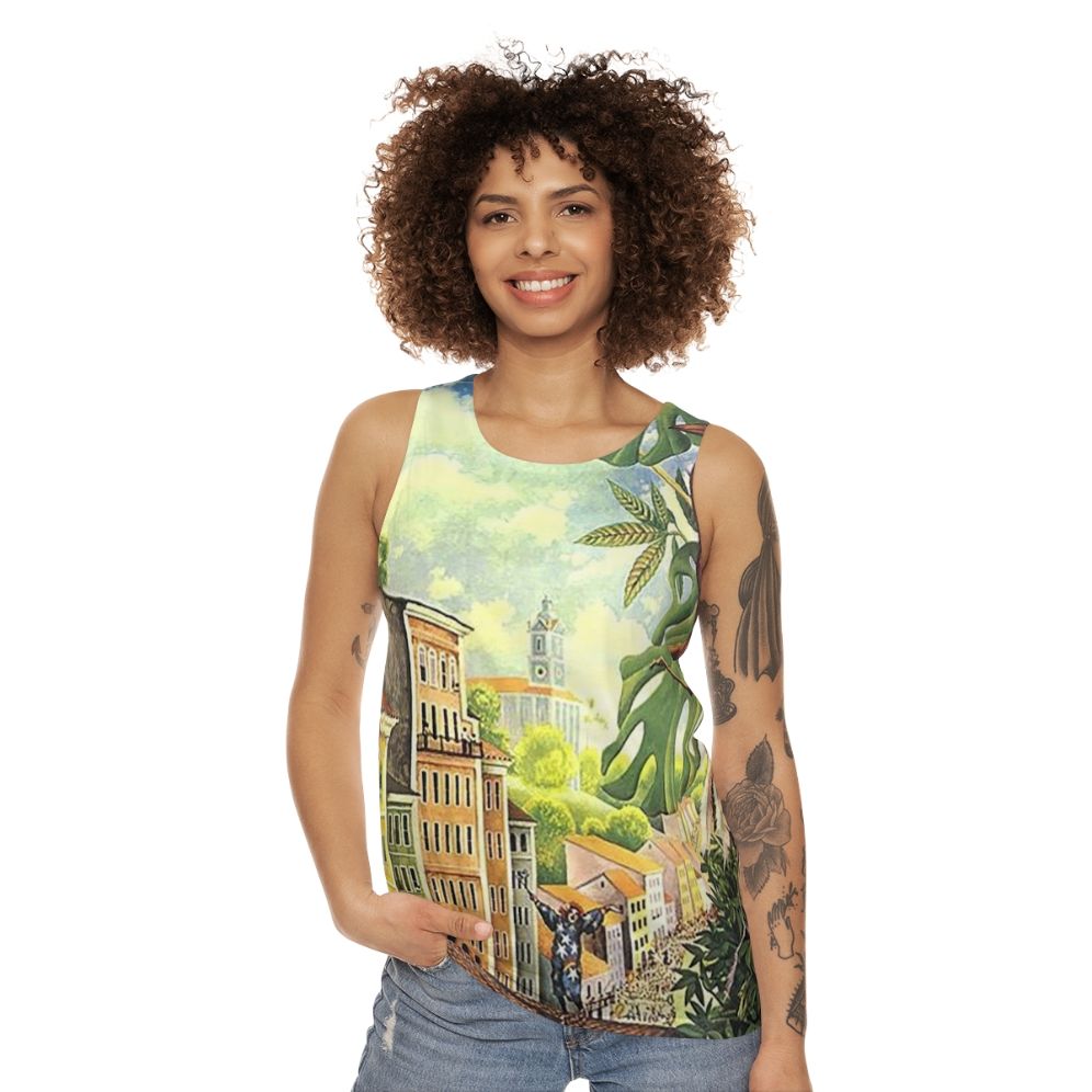 Spyro Gyra Carnaval 1980s Unisex Tank Top - women