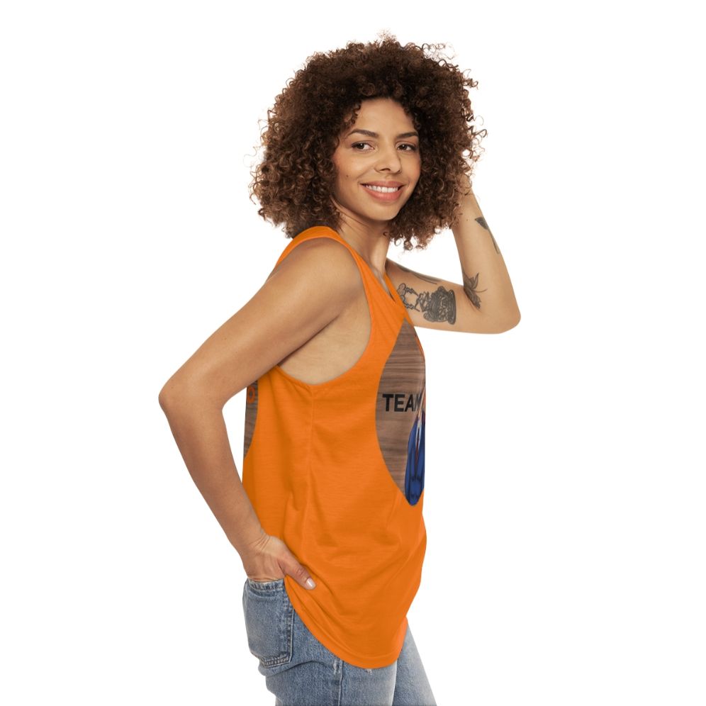 Conan O'Brien Inspired Unisex Team Coco Tank Top - women side