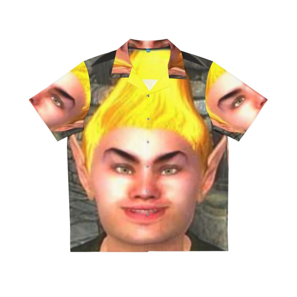 Adoring Fan Hawaiian Shirt featuring Oblivion meme