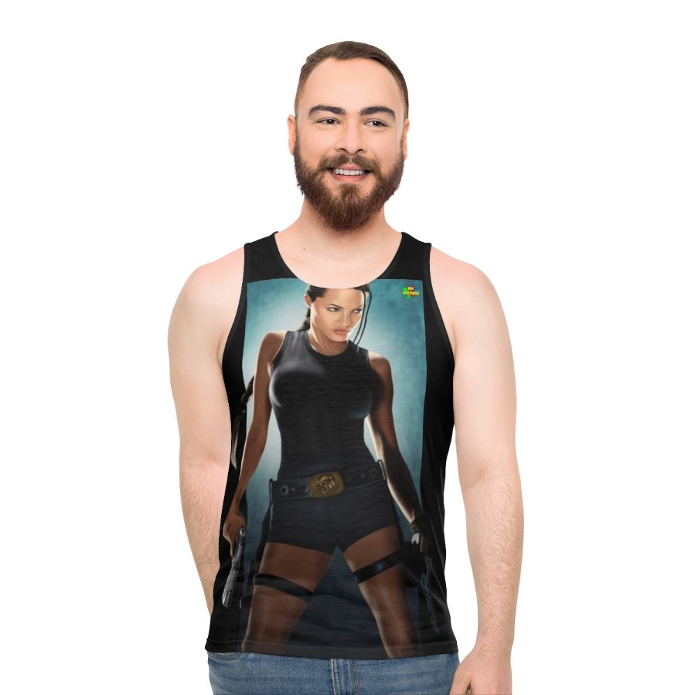 Tomb Raider Unisex Tank Top featuring Lara Croft - men