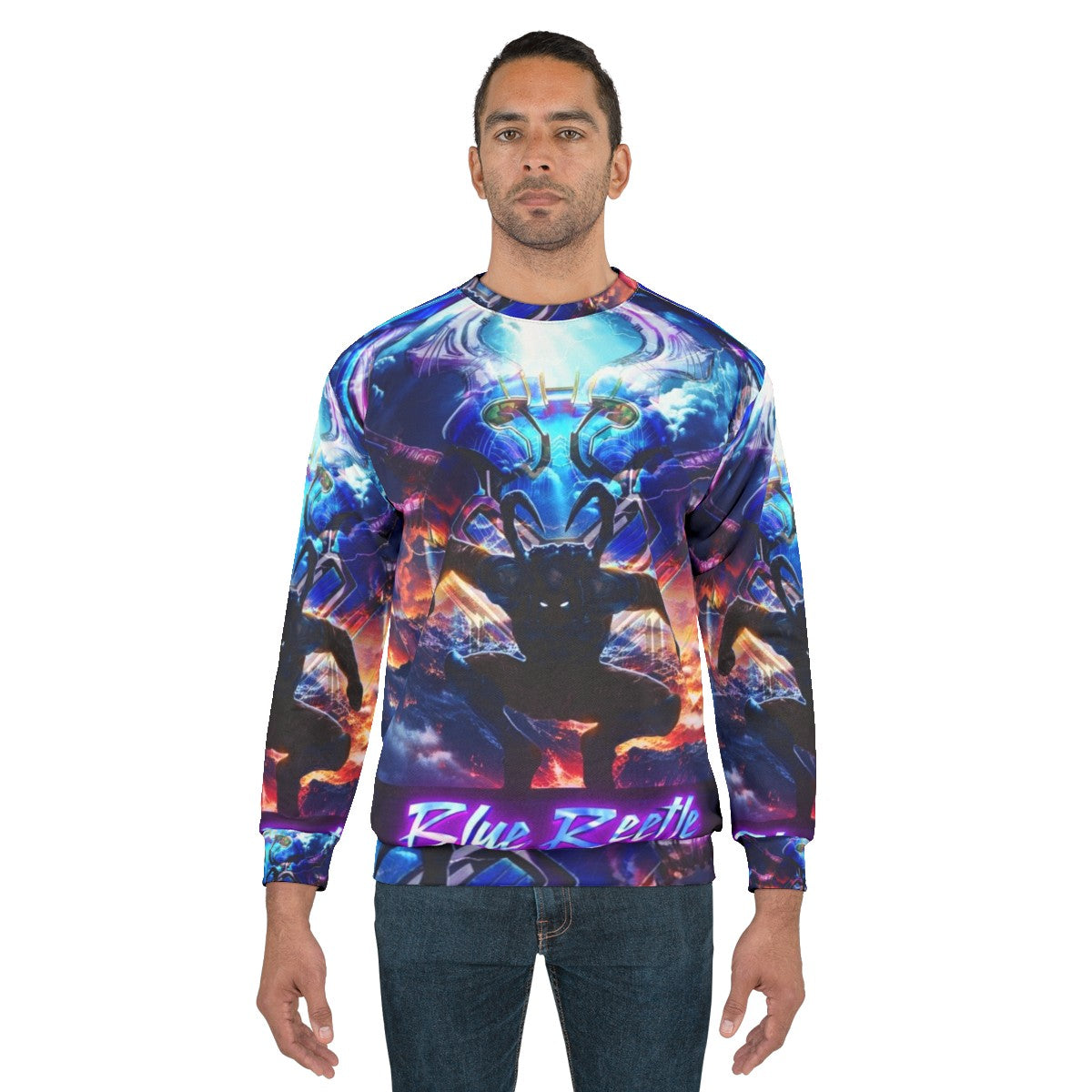 Blue Beetle 2023 Superhero Sweatshirt - men