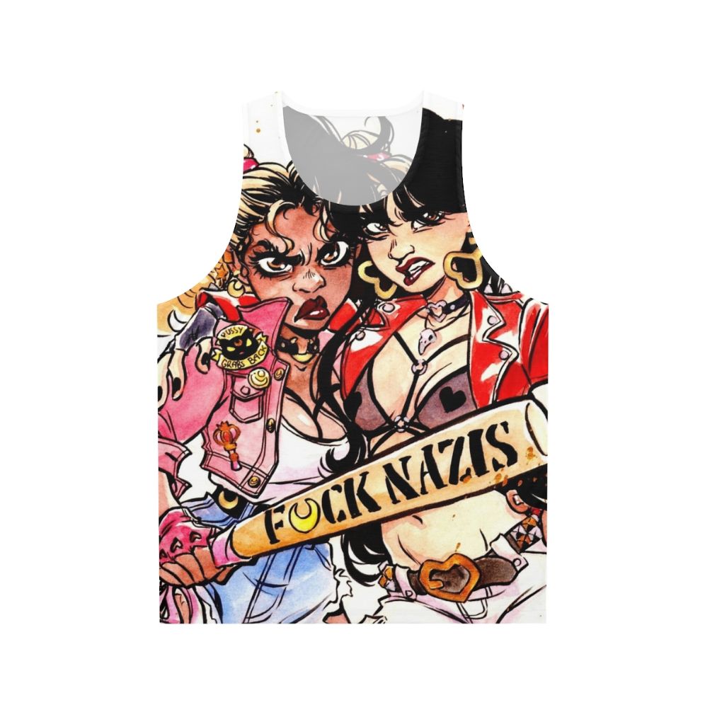 Magical Girls Unisex Tank Top - Anime Manga Superhero Design