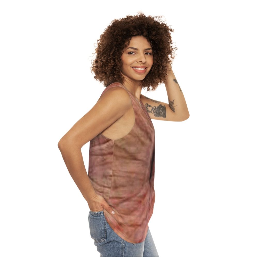 Unisex graphic tank top - women side