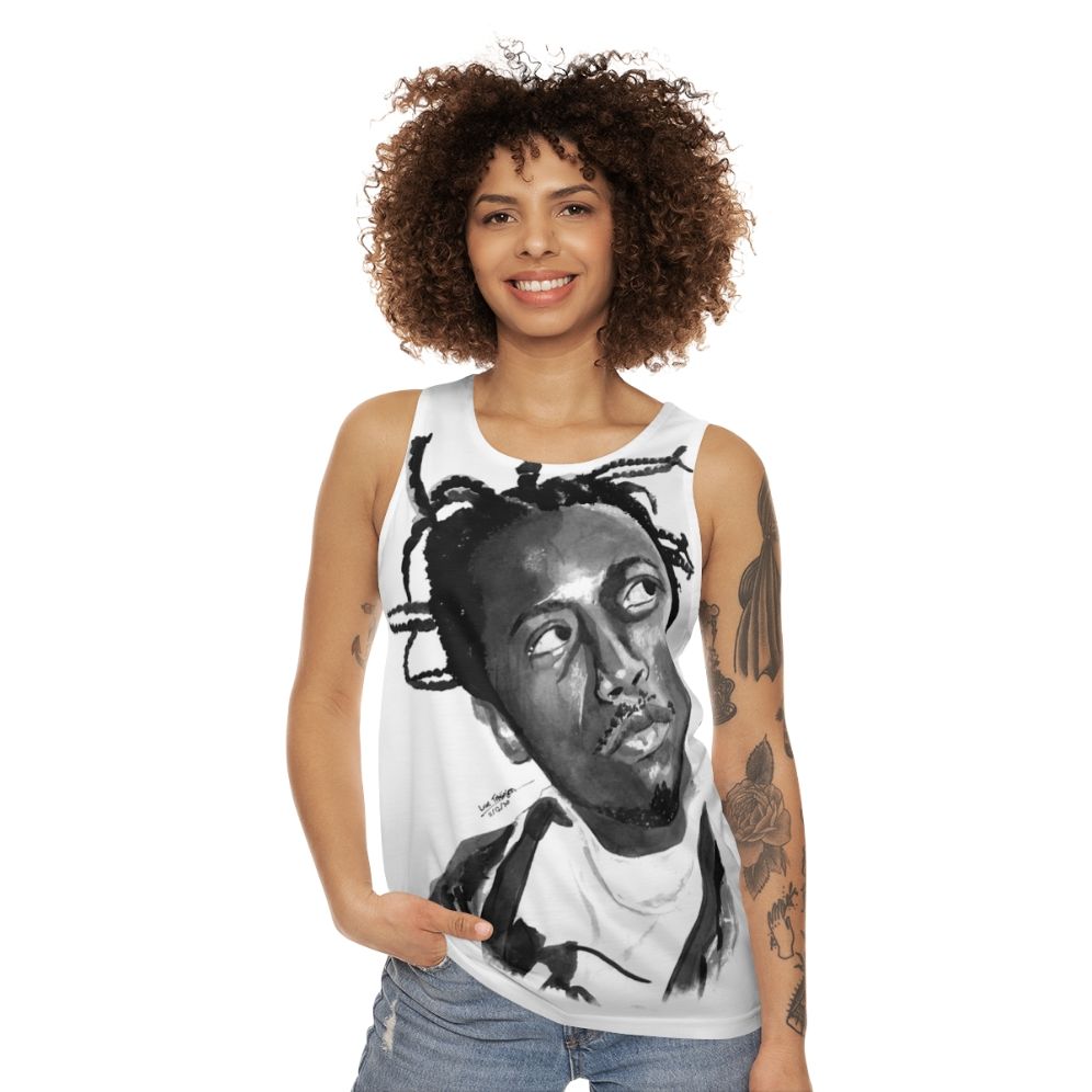 ODB Ink Portrait Unisex Tank Top - women