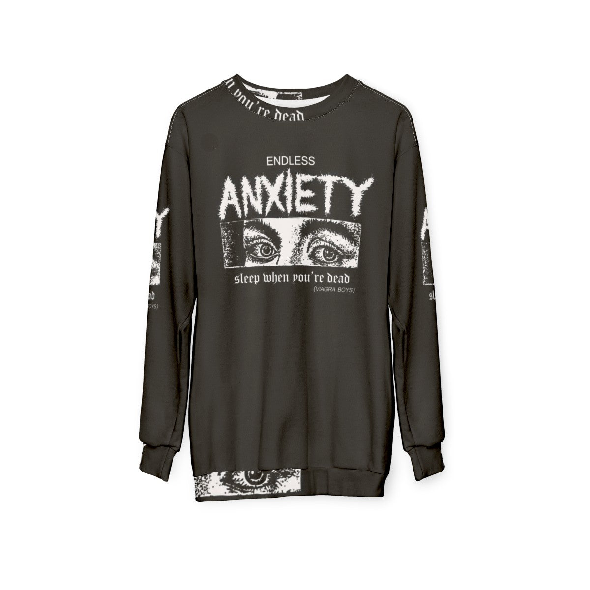 Viagra Boys Endless Anxiety Sweatshirt - hanging