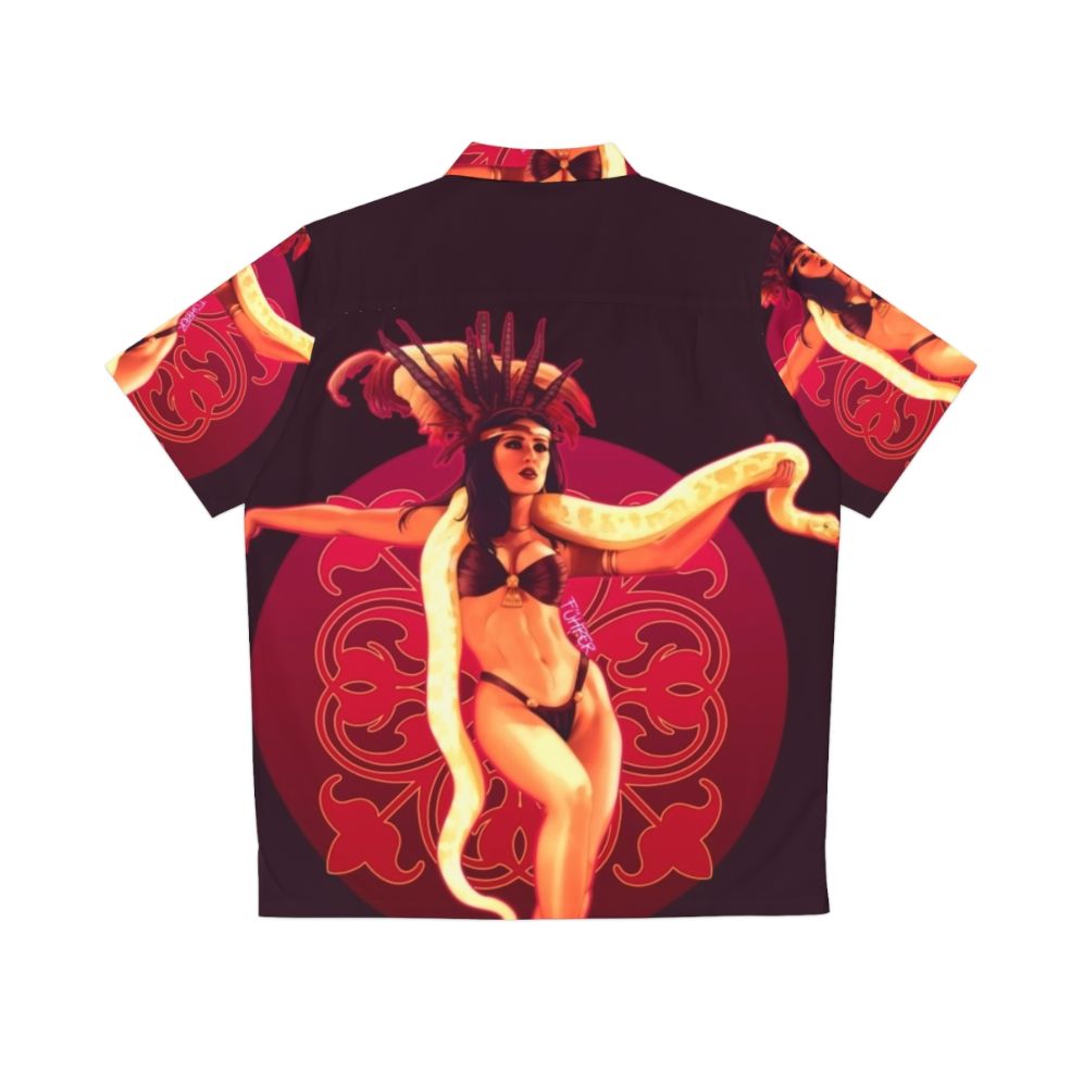 from dusk till dawn vampire hawaiian shirt movie design - Back