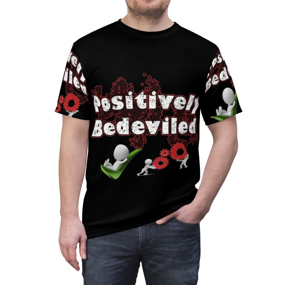 Positively Bedeviled Schitt's Creek Inspired T-Shirt - men front