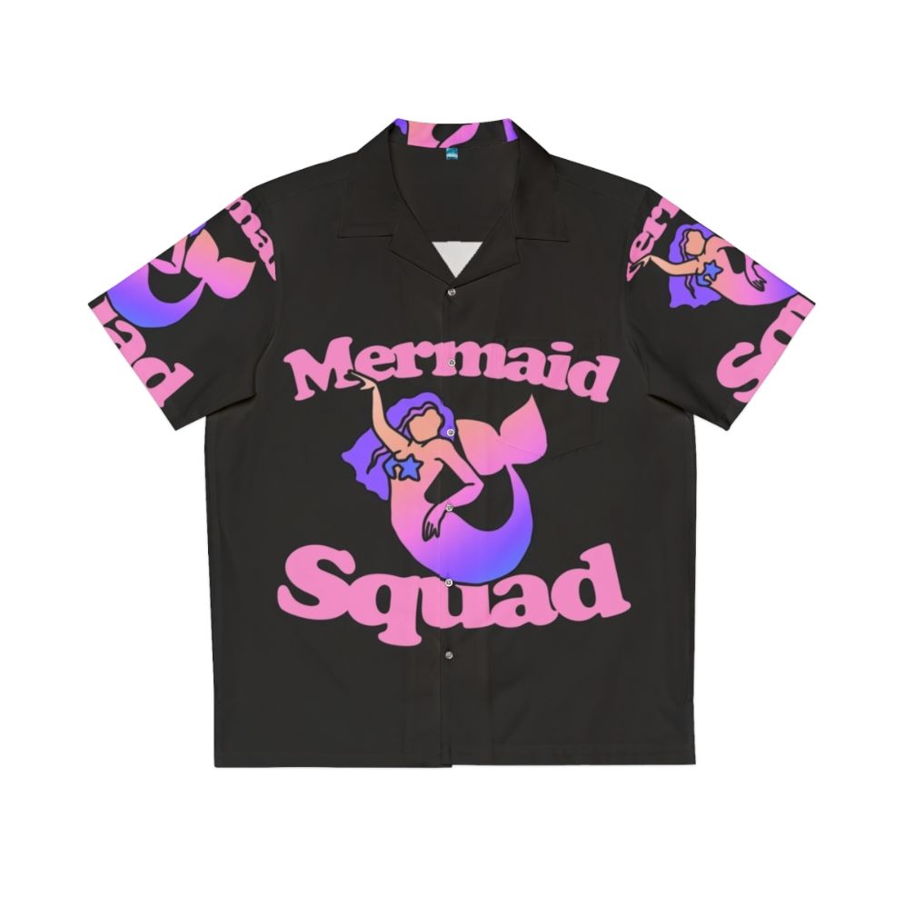 Mermaid Squad Tropical Hawaiian Shirt