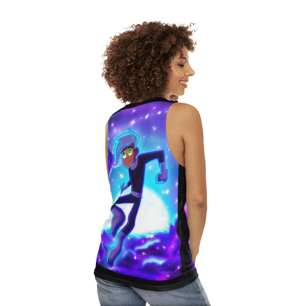 Danny Phantom Night Air Unisex Nickelodeon Tank Top - women back