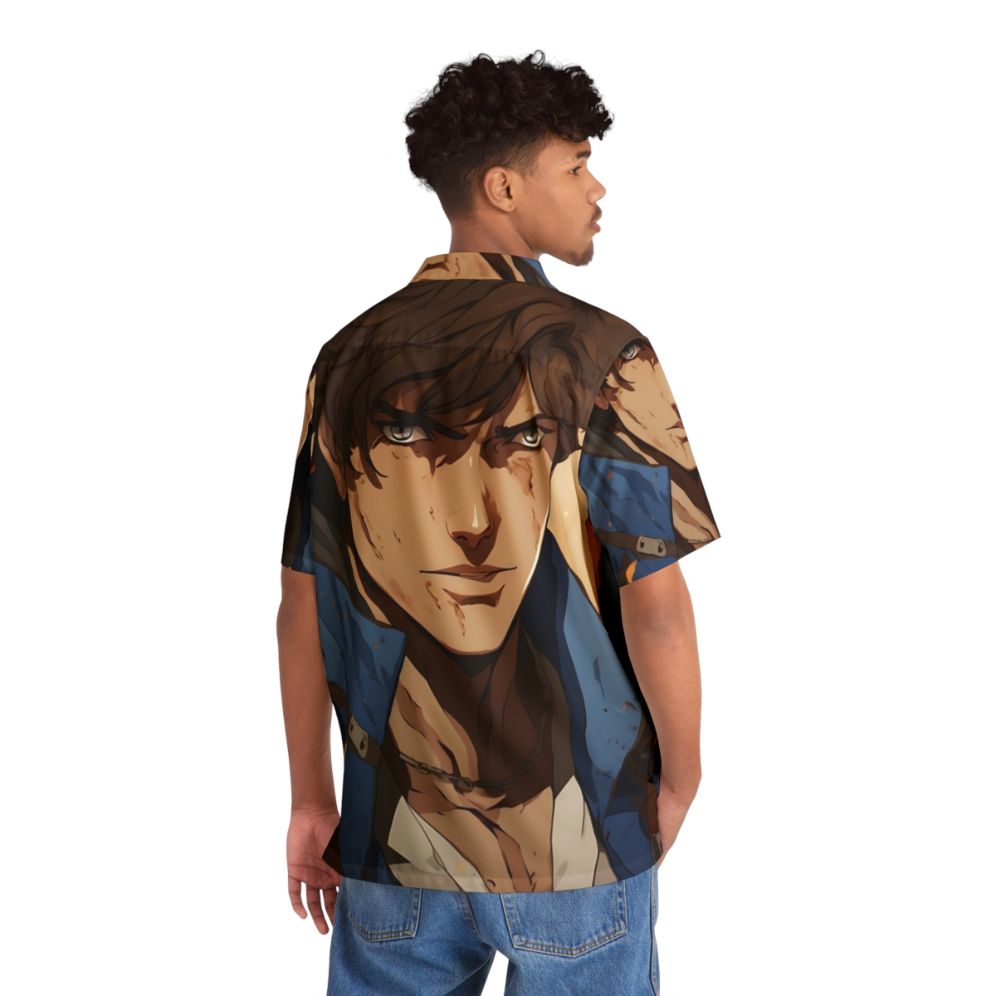 Castlevania Nocturne Richter Belmont Hawaiian Shirt - People Back