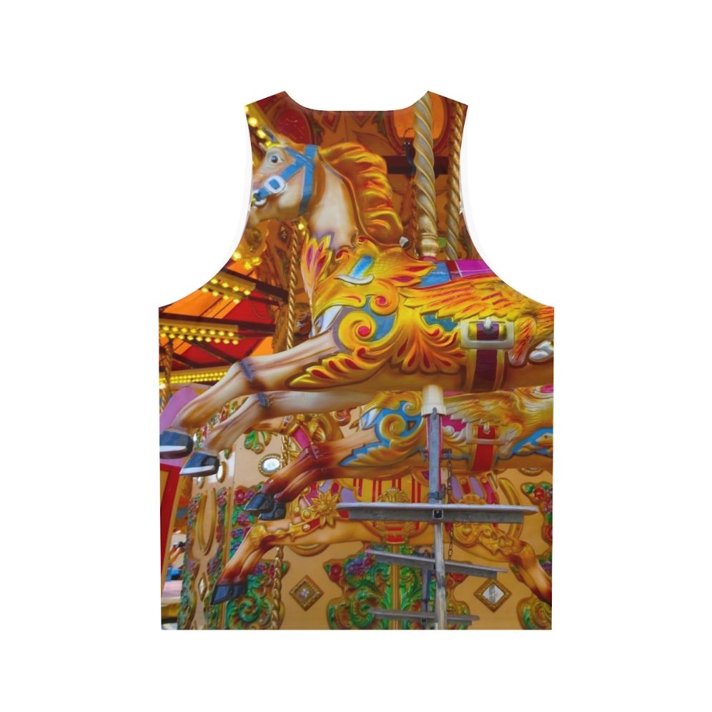 Weymouth Carousel of Life Unisex Tank Top - Back