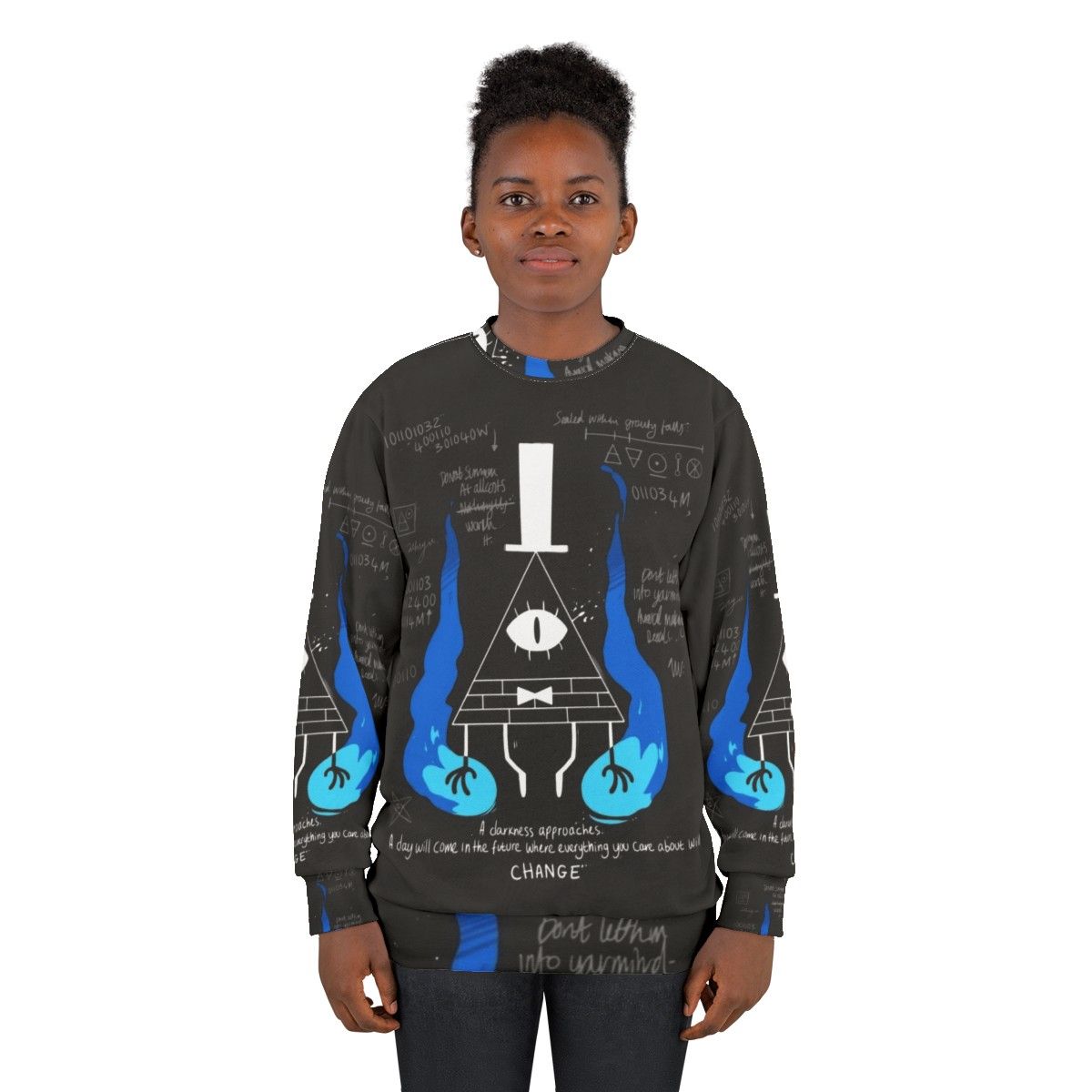 Gravity Falls inspired 'A Darkness Approaches' sweatshirt - women