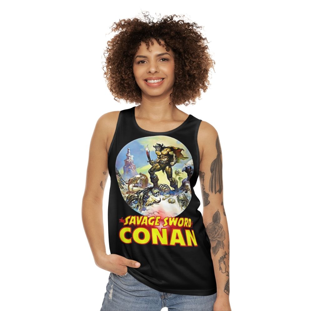 Conan the Barbarian Unisex Tank Top - women