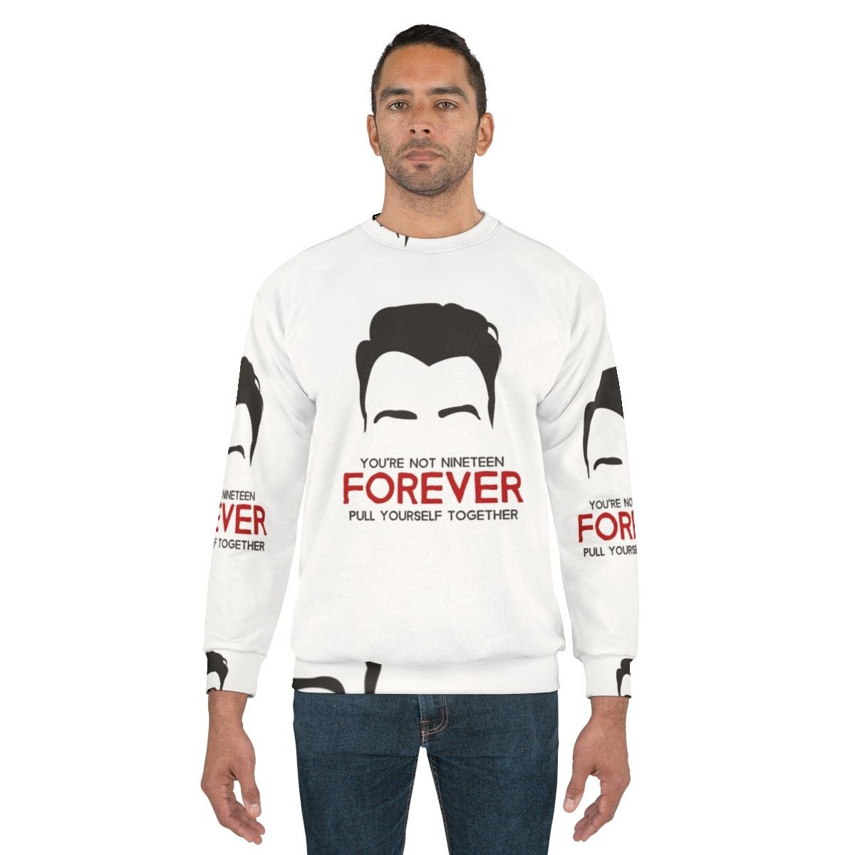 Courteeners 'You're Not 19 Forever' Minimalist Sweatshirt - men