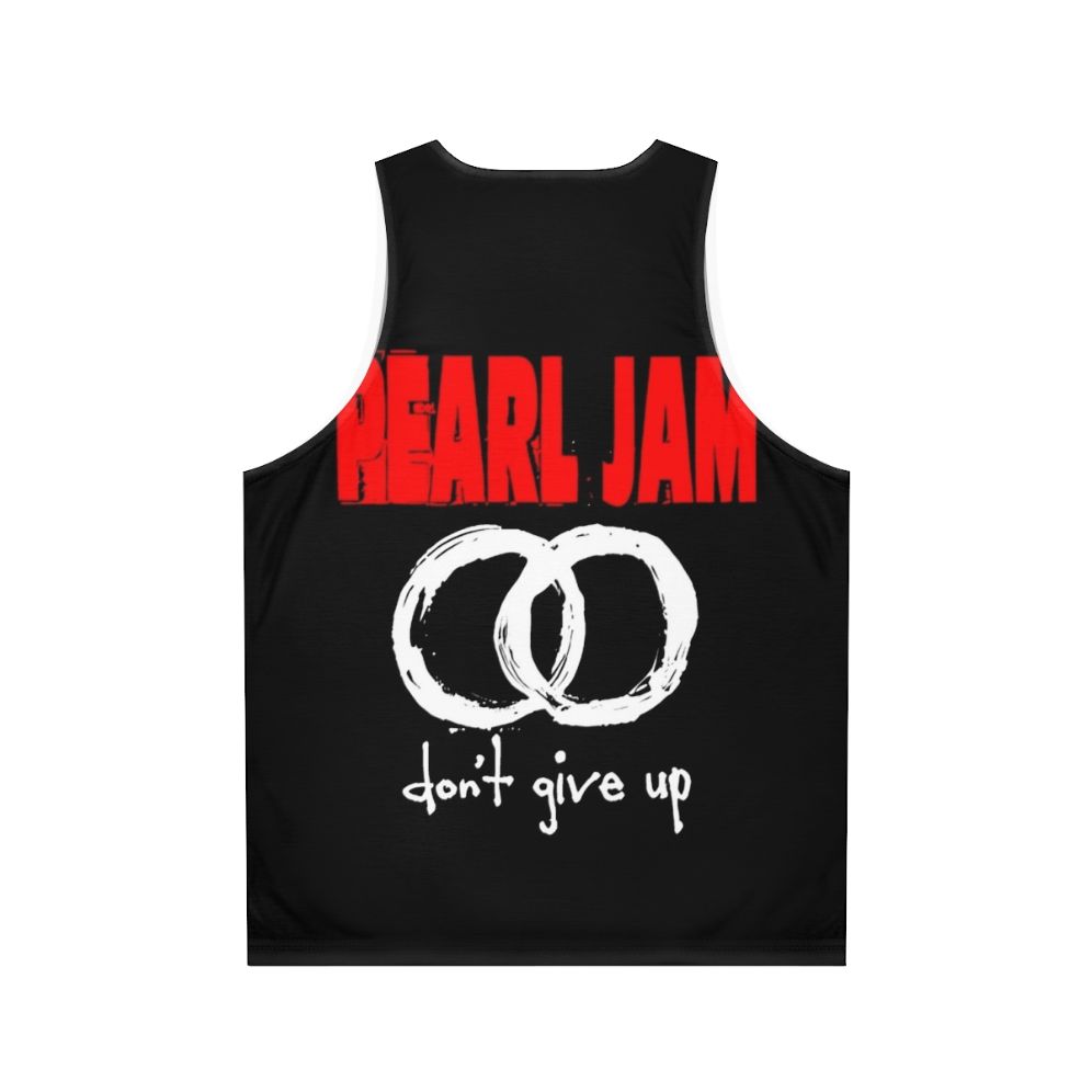 Pearl Jam Unisex Grunge Rock Tank Top - Back