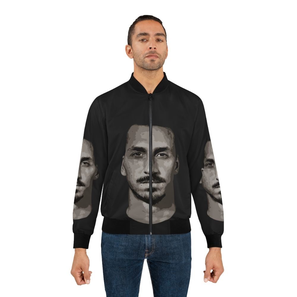 Zlatan Ibrahimovic Sketch Design Bomber Jacket - Lifestyle