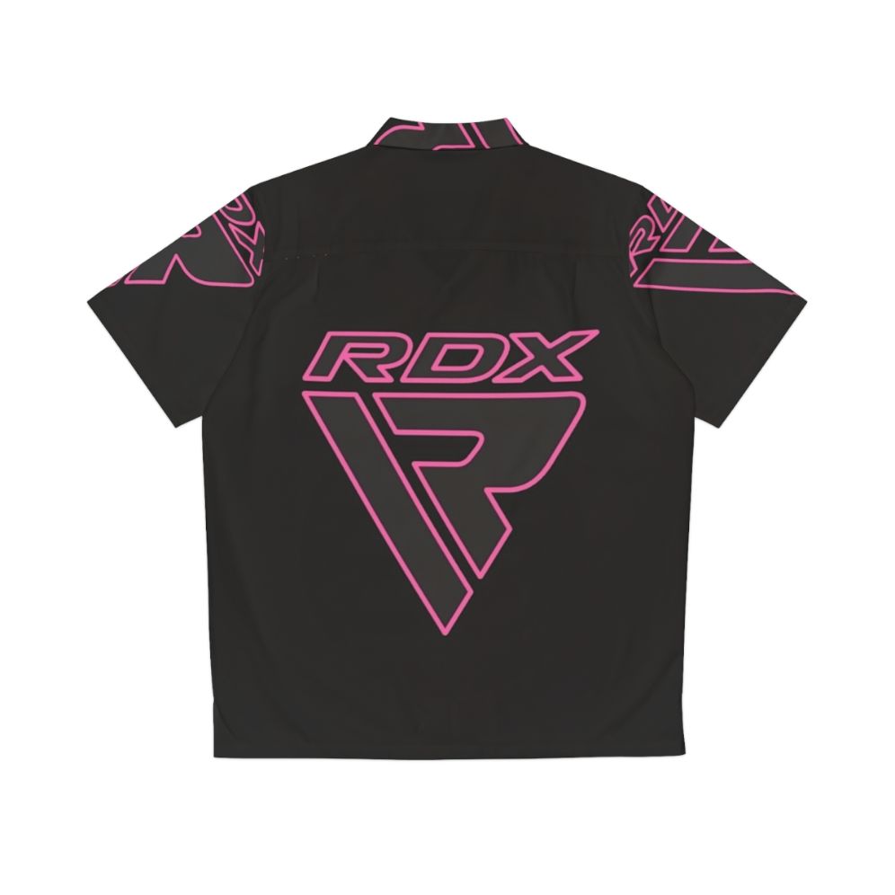 RDX Sports Fitness Hawaiian Shirt - Back