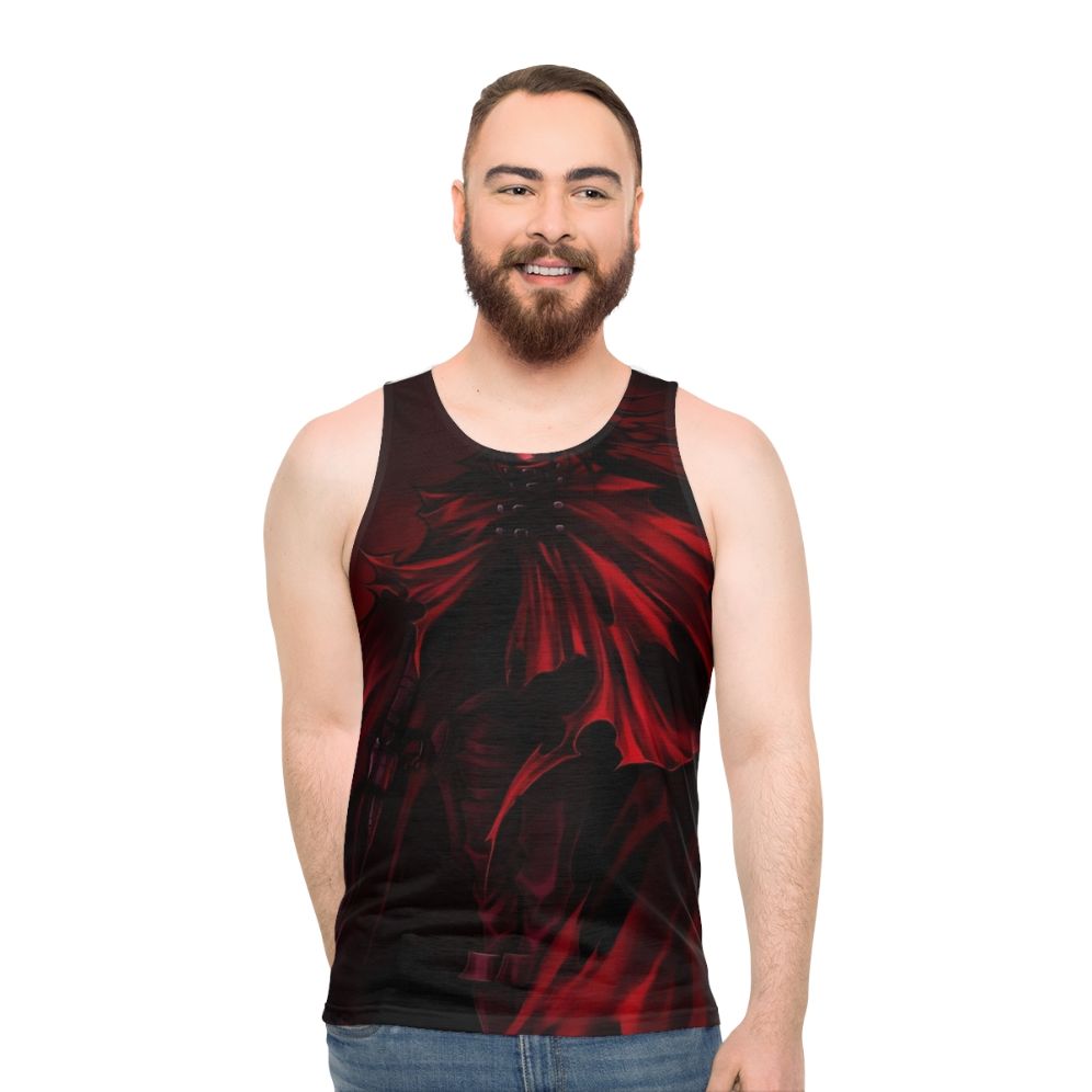 Final Fantasy Vincent Valentine Unisex Tank Top - men