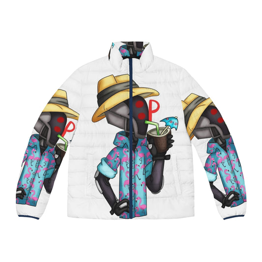 Borderlands Zero Summer Puffer Jacket - Officially Licensed Borderlands Fanart