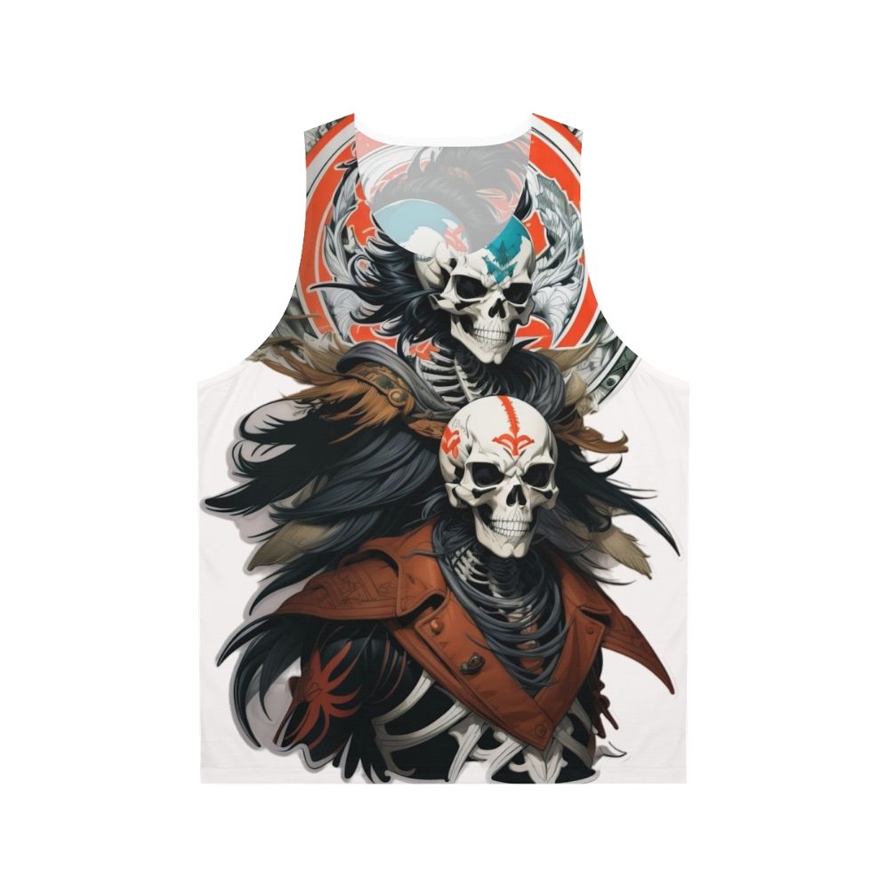 Skeleton Warrior Dark Fantasy Unisex Tank Top