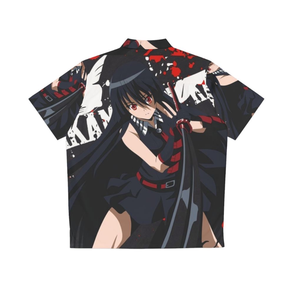 Akame Ga Kill Inspired Hawaiian Shirt - Back