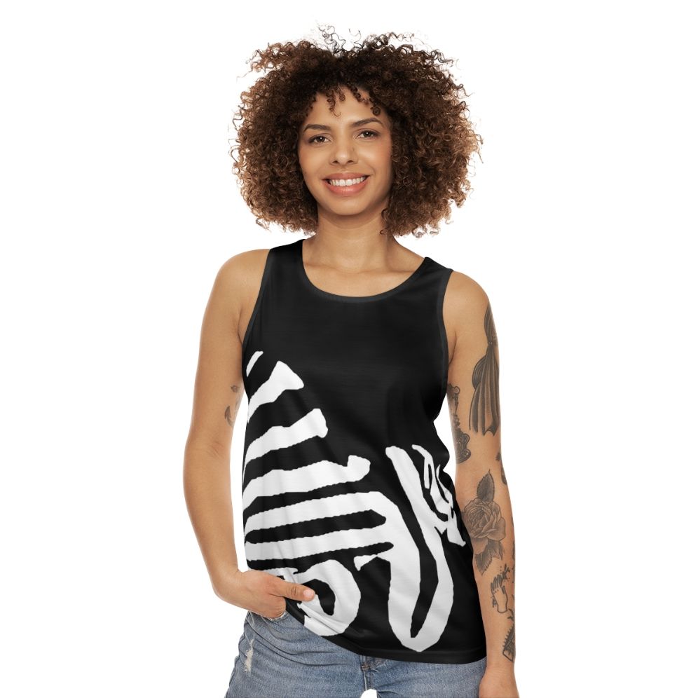 Zebra Pleco Unisex Tank Top - women