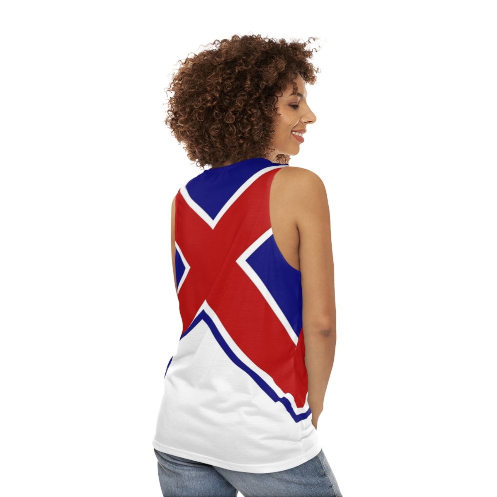 Union Cross Unisex Marvel Comics Tank Top - women back