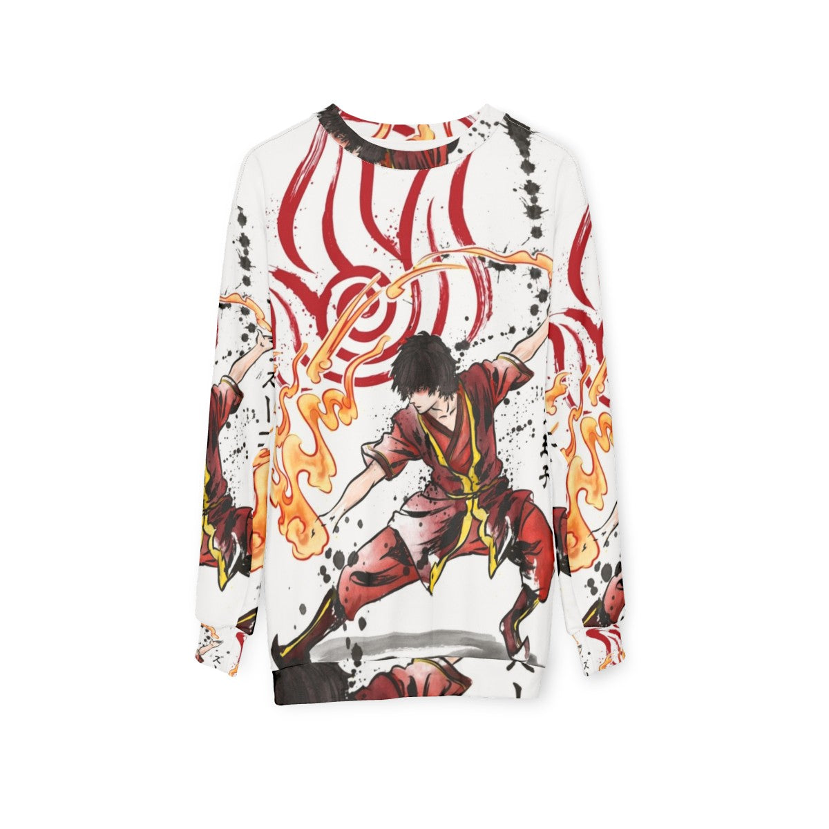 Fire Nation Avatar Sweatshirt - hanging