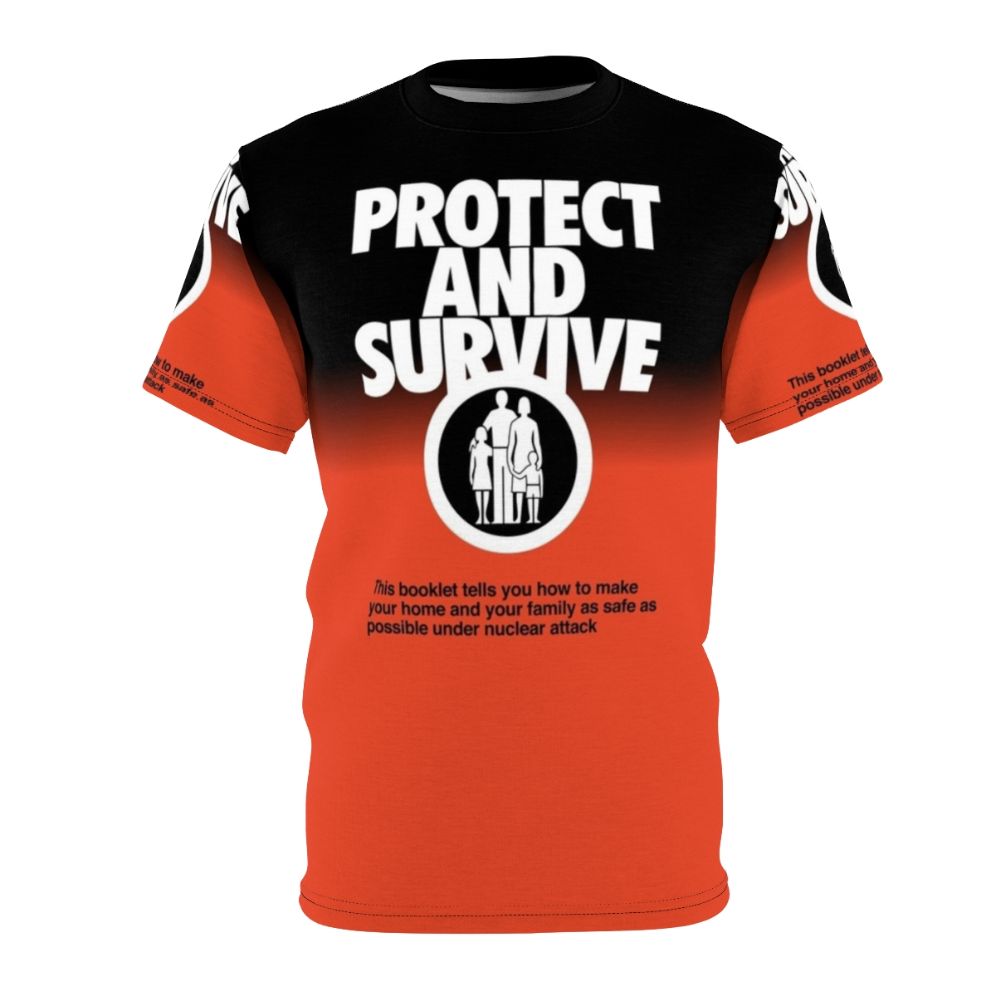 Protect And Survive Nuclear War T-Shirt Design