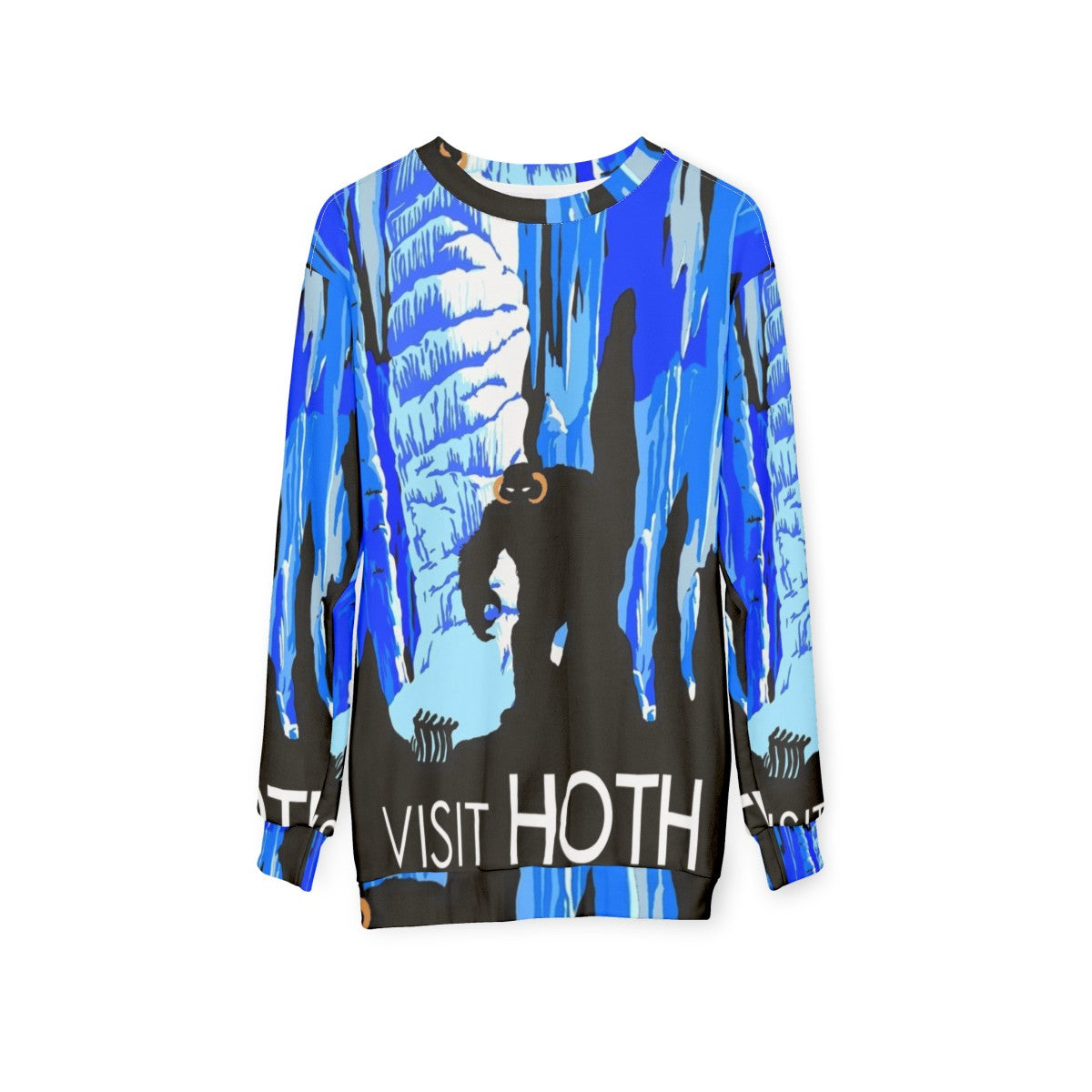 Visit Hoth Star Wars Sweatshirt - hanging