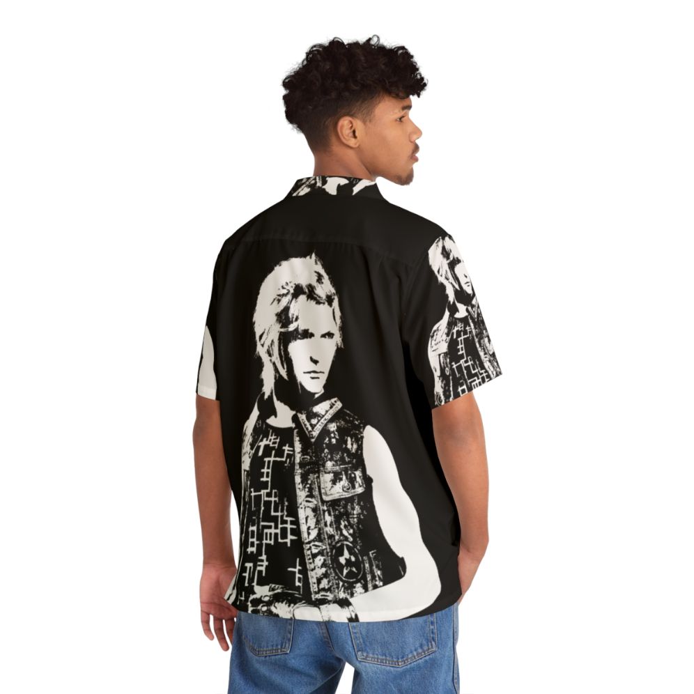 Weathered Hawaiian Shirt featuring Prompto from Final Fantasy XV - People Back