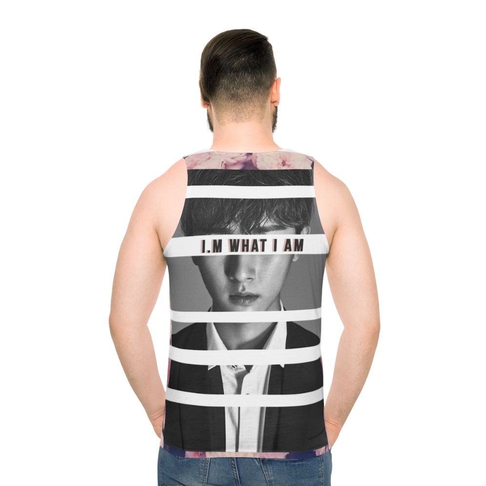 Monsta X Changkyun "I Am What I Am" Unisex Tank Top - men back