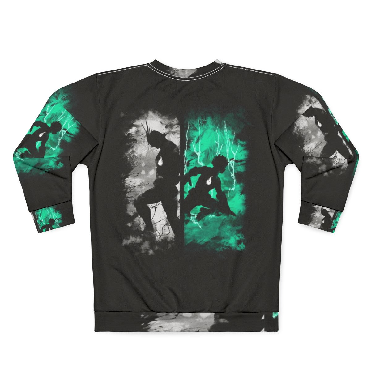 One For All Deku Sweatshirt - Boku No Hero Academia Anime Merchandise - Back