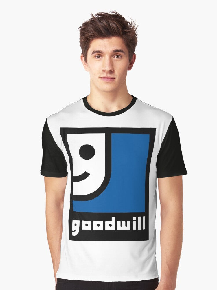 Vintage Goodwill logo graphic t-shirt - Men