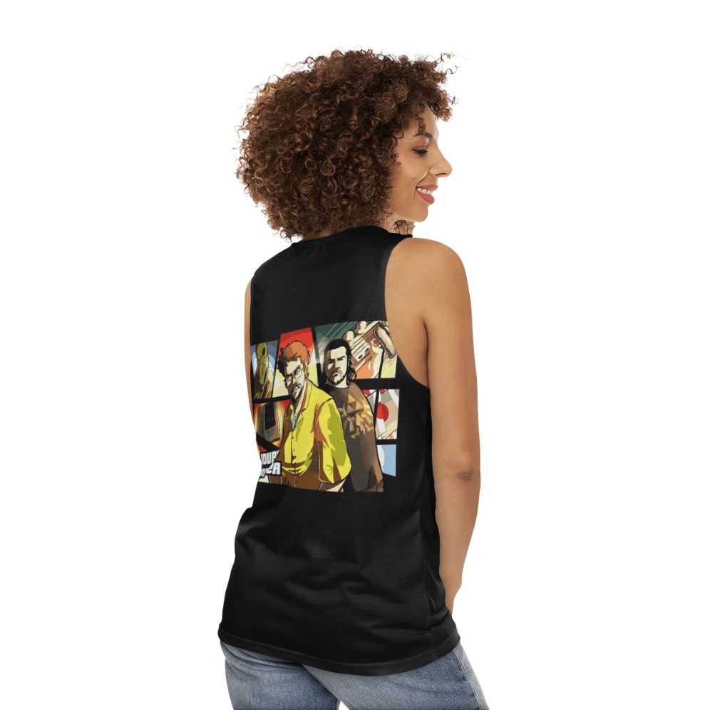 Attic Player JDG Gaming Unisex Tank Top - women back