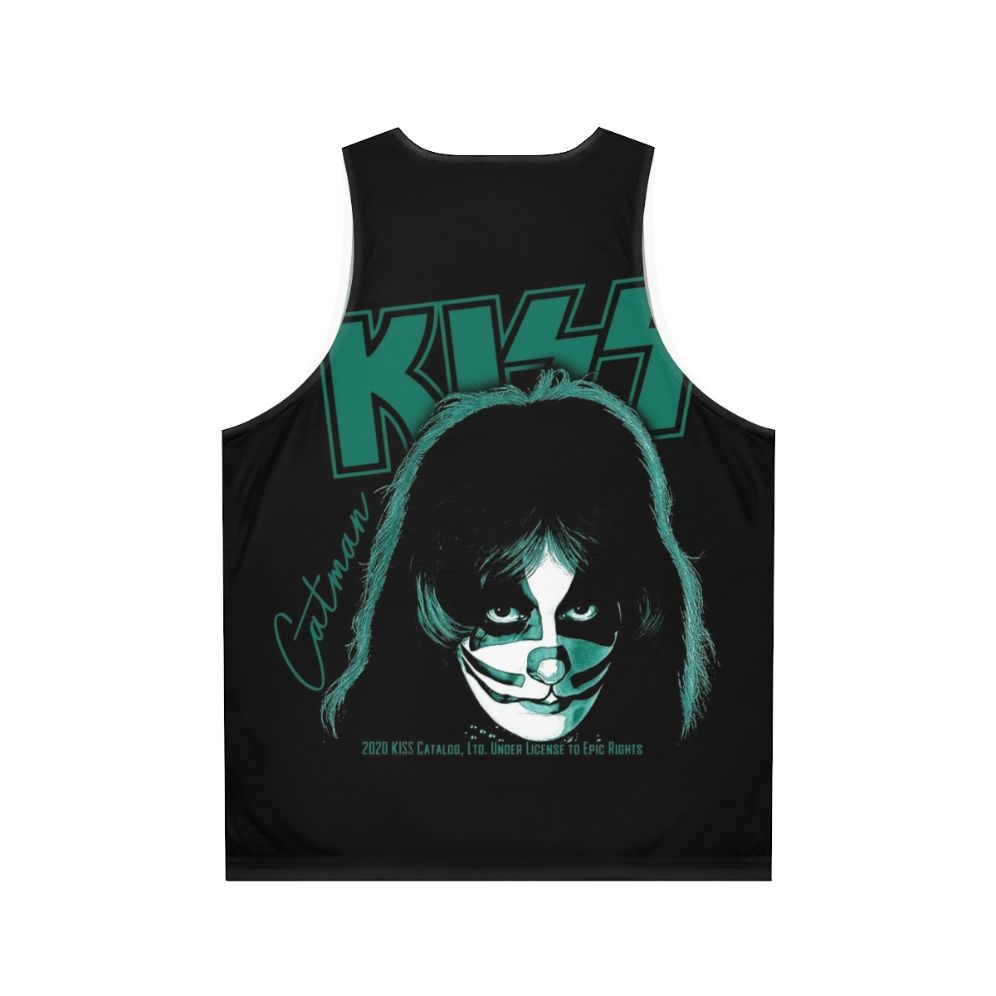 Kiss rock band unisex tank top - Back