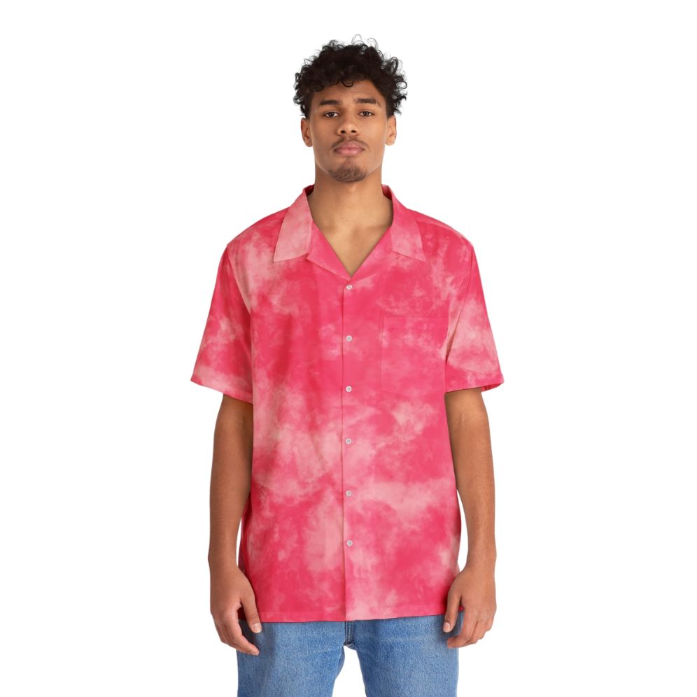 Colorful abstract art Hawaiian shirt - Lifestyle