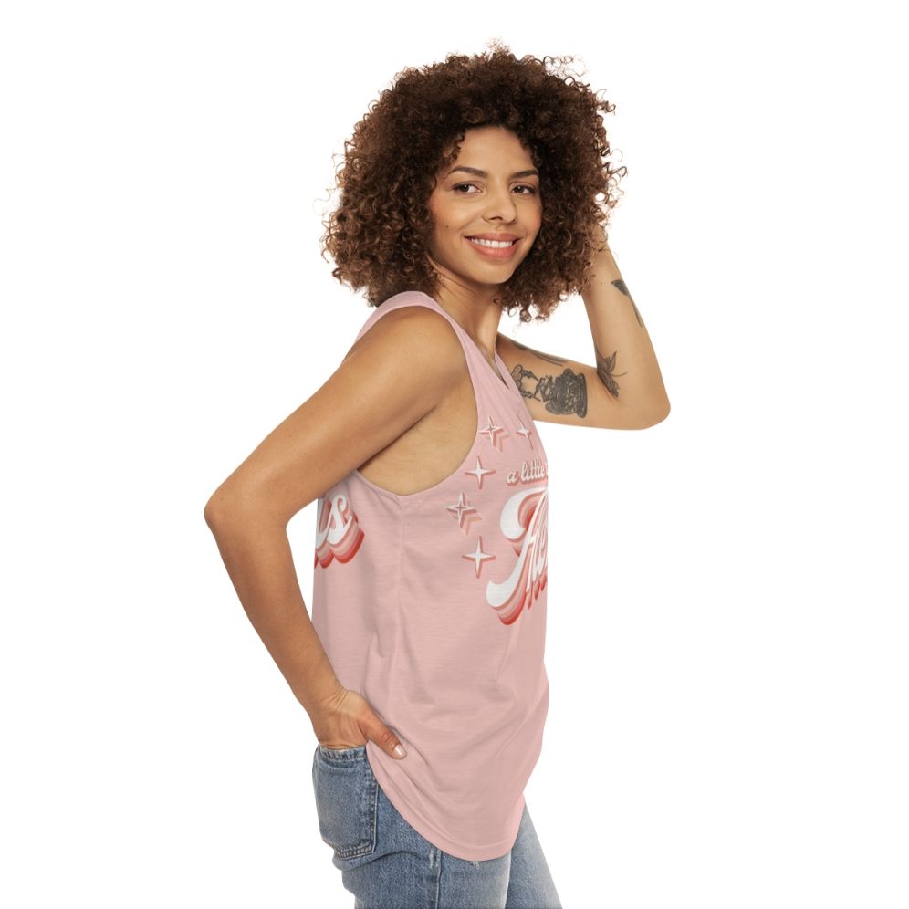 "A Little Bit Alexis" Schitt's Creek Unisex Tank Top - women side