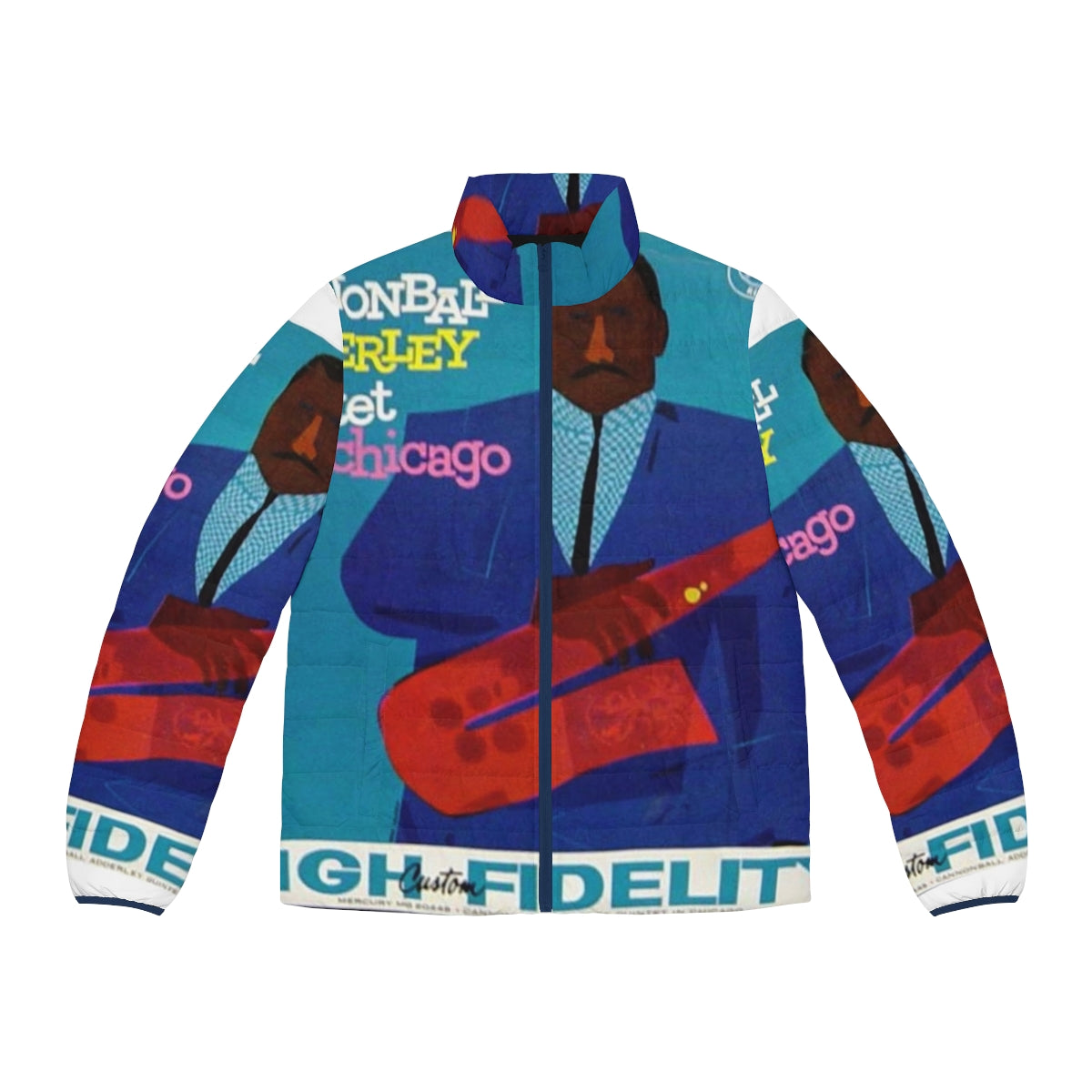 Cannonball Adderley Quintet jazz-inspired puffer jacket