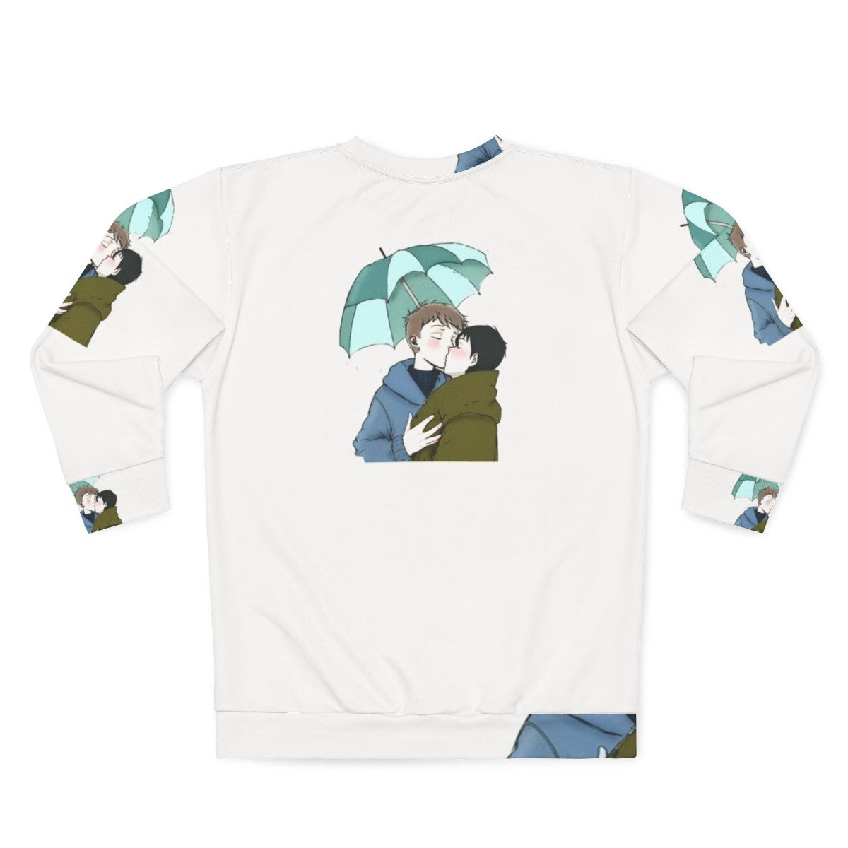 Heartstopper Nick and Charlie Inspired Sweatshirt - Back