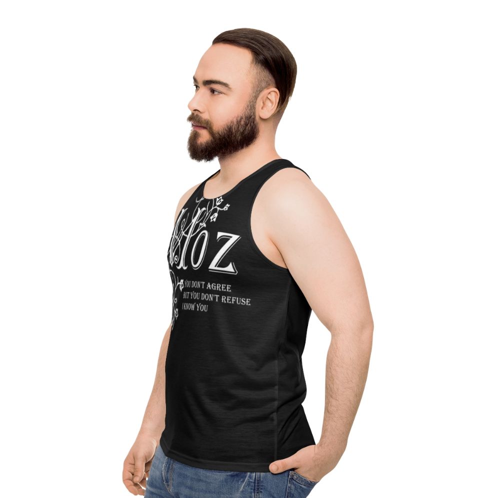 Morrissey Jack the Ripper Unisex Tank Top - men side