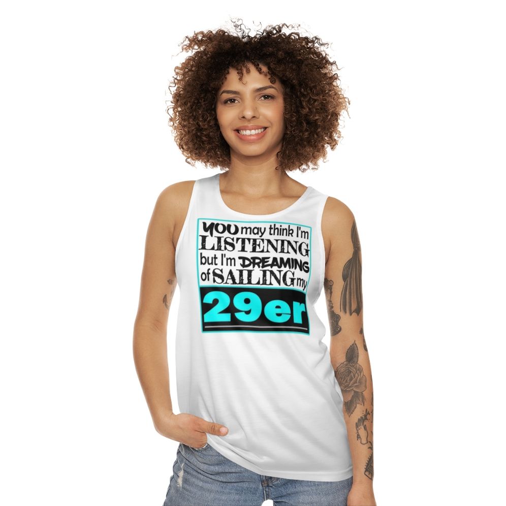 29er sailing unisex tank top - women