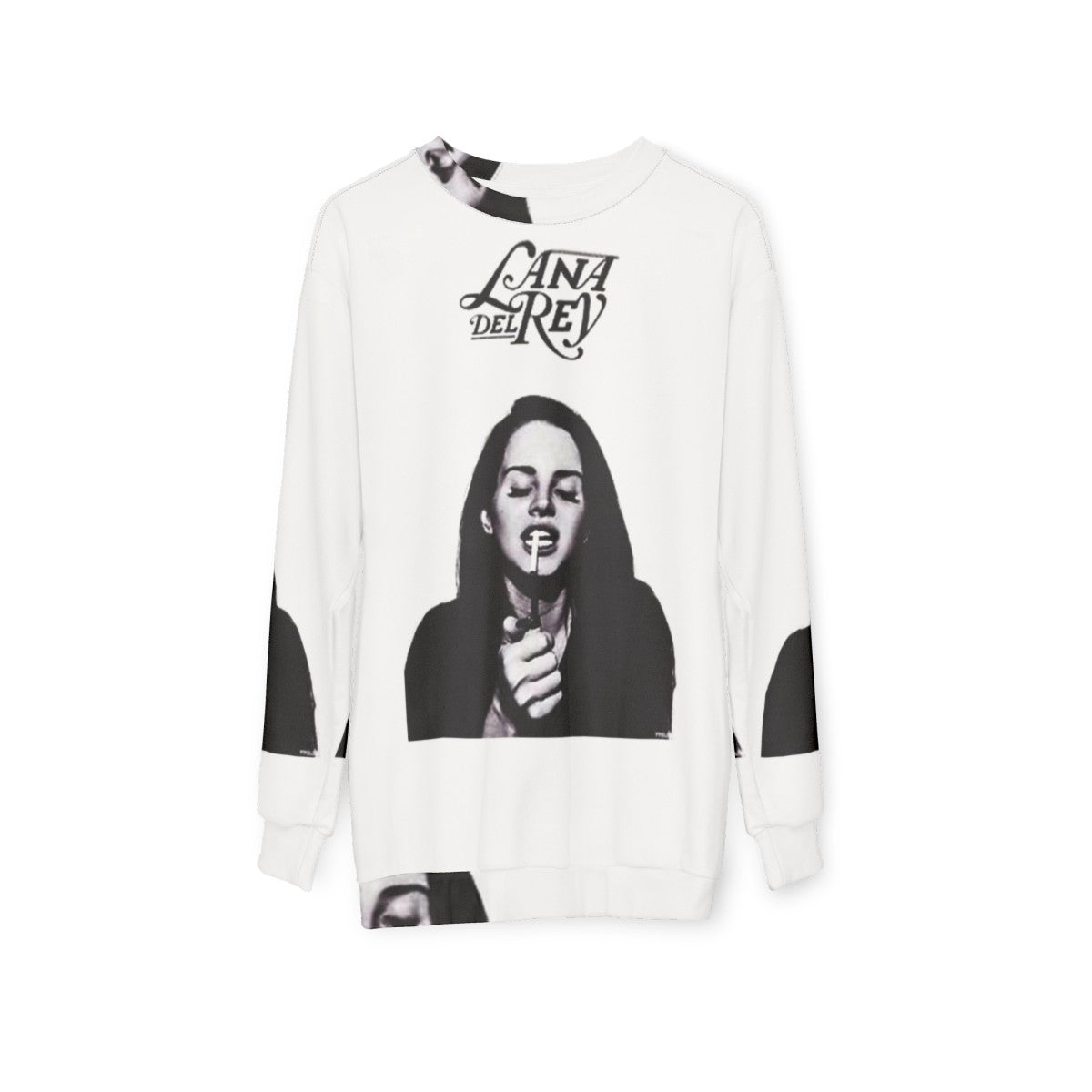 Bw Lana Smoke Oversized Sweatshirt - hanging