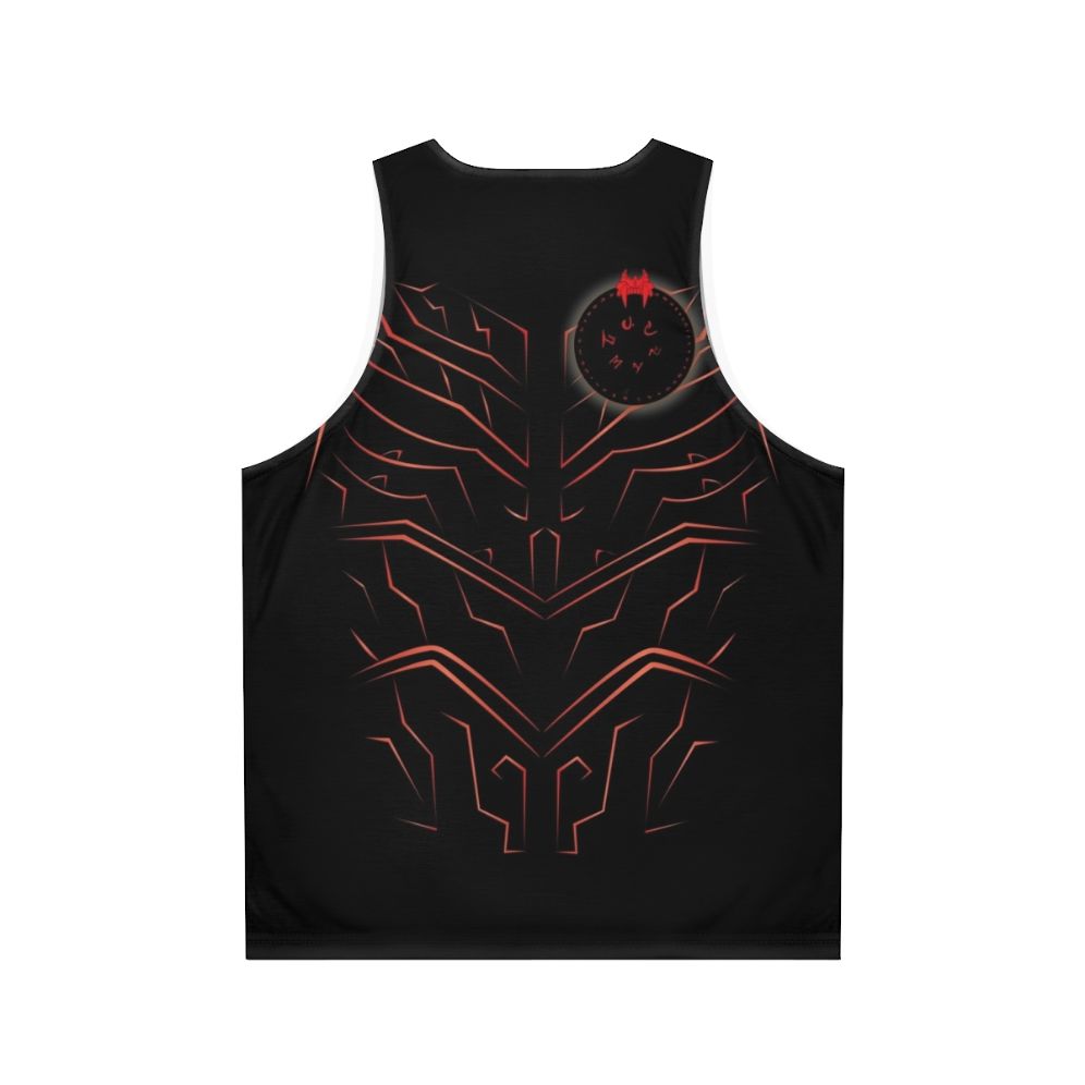 Trollhunters Red Unisex Tank Top - Back