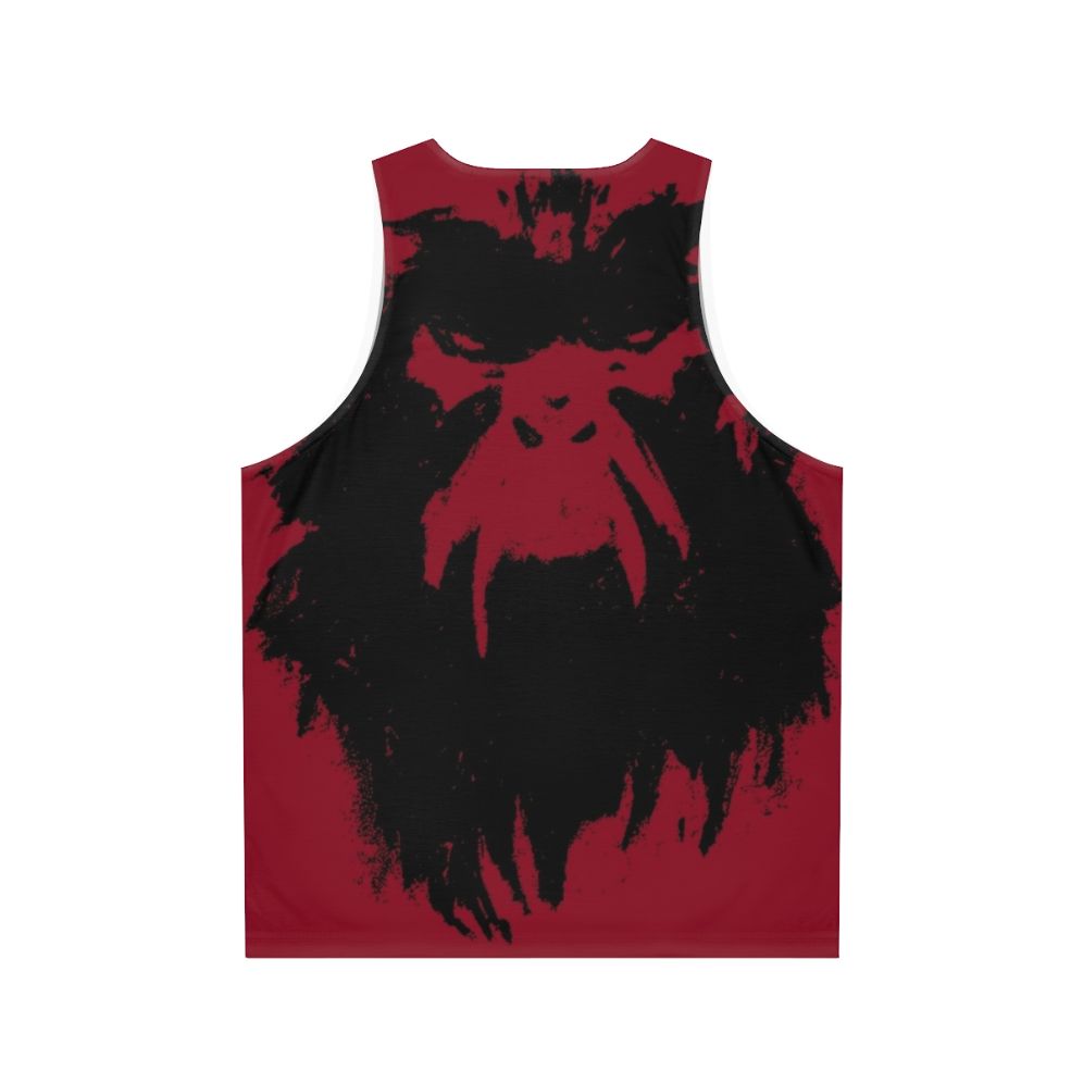 12 Monkeys Terry Gilliam Unisex Black Tank Top - Back