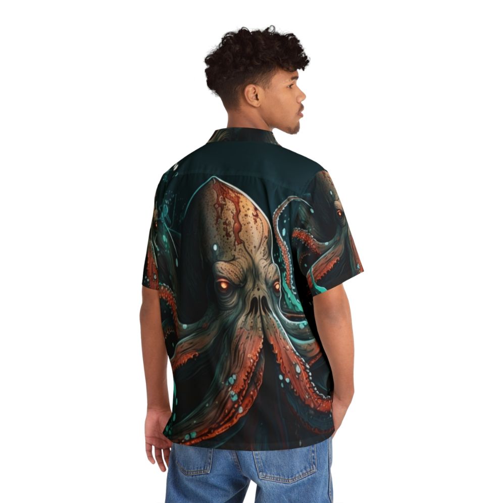 Mythical Sea Creatures Hawaiian Shirt - People Back