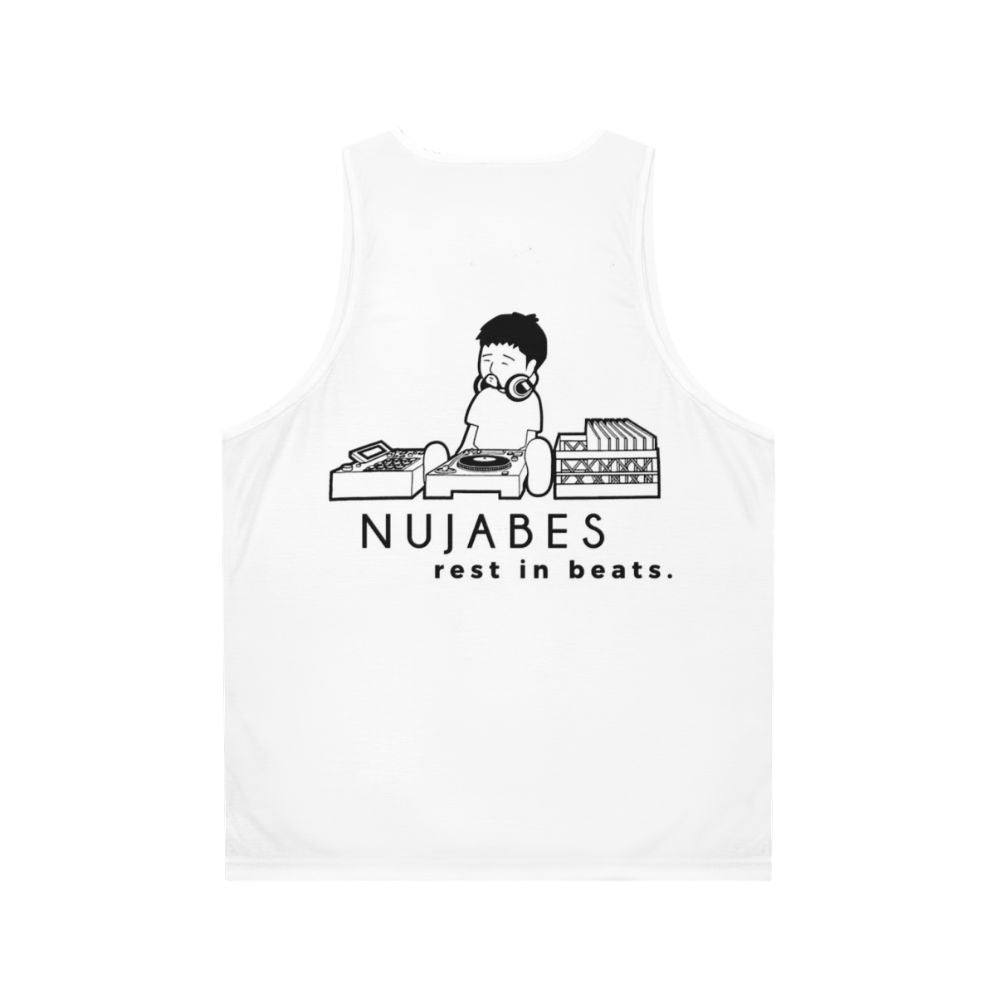 Nujabes "Rest In Beats" Unisex Tank Top - Back