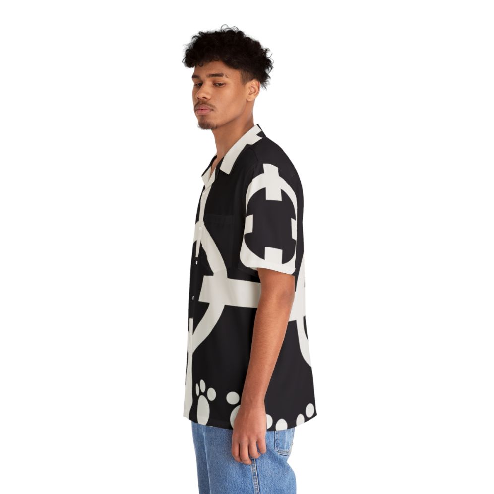 Bartholomew Kuma Dark Hawaiian Shirt - People Left